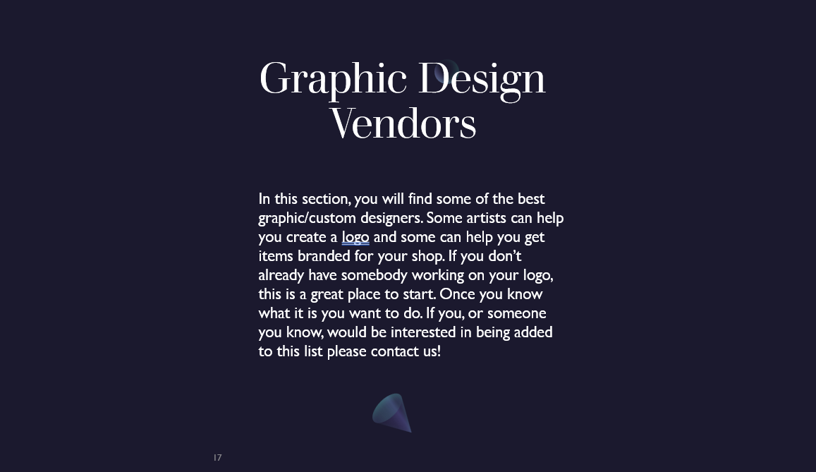 Vendors List