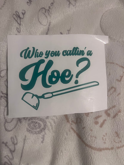 (PERMANENT) Window Decals
